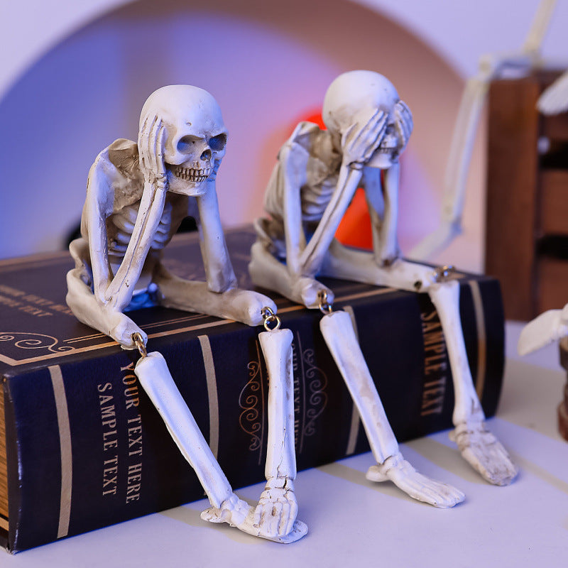 Dekorativer Skelettfigur Karnz