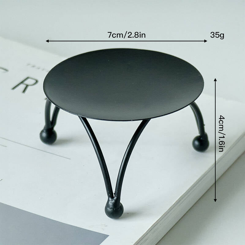 Dekorative Mini-Runde Standfuß Karnz