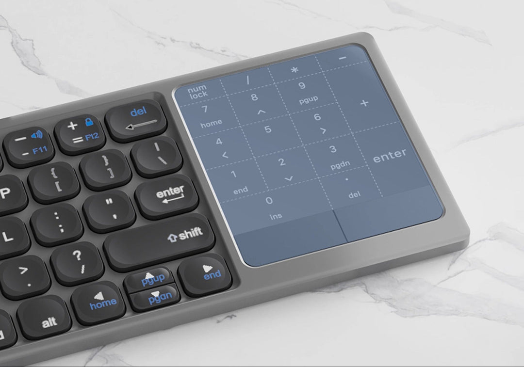 Tragbare Bluetooth-Falt-Tastatur Karnz