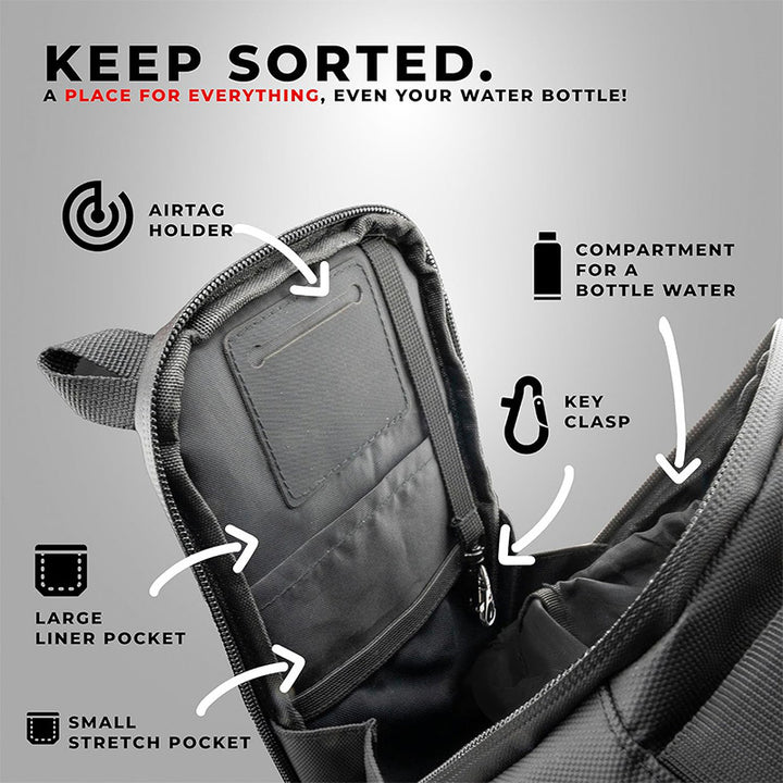 Funktionale Handy-Rucksack Karnz