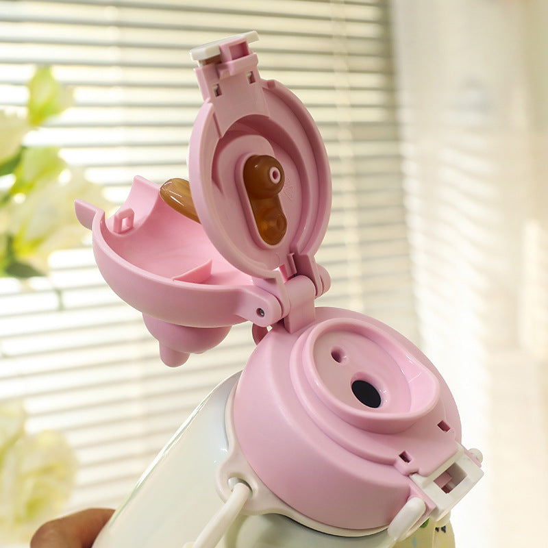 Damen Isolierte Wasserflasche mit tierfreundlichem Design Karnz