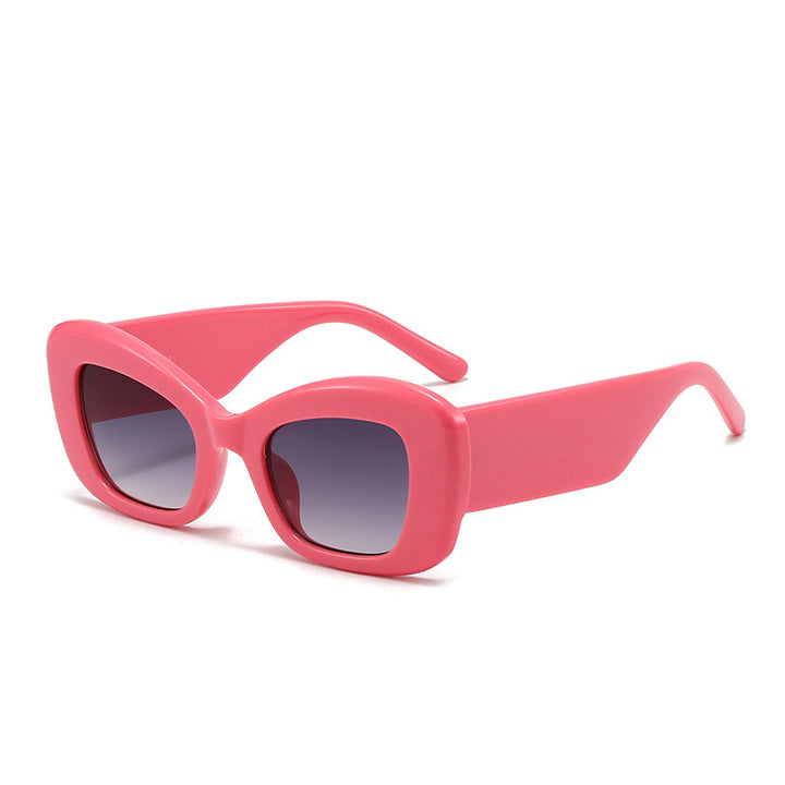 Damen Modische oversized Sonnenbrille im modernen Design Karnz