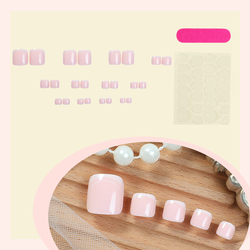 Premium Press-On-Nagelset mit dekorativem Marmor Design Karnz
