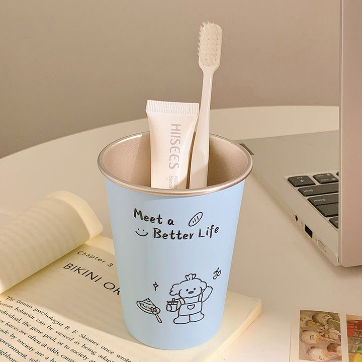Keramiktasse mit Fröhlichem Charakterdesign Karnz