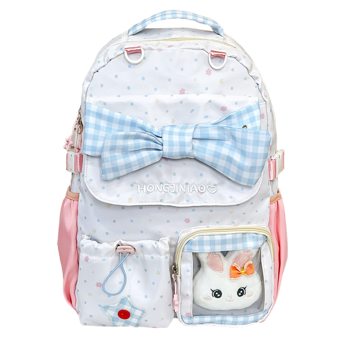 Verspielt Schleifen-verzierte Rucksack Karnz