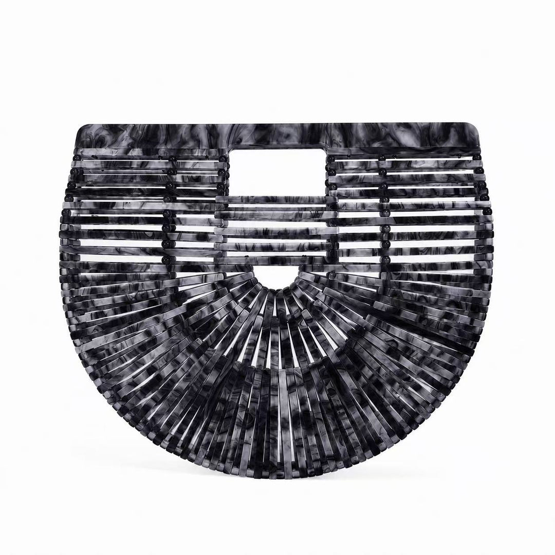 Geometrische Acryl Handtasche