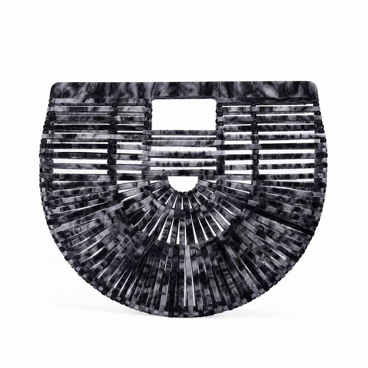 Geometrische Acryl Handtasche
