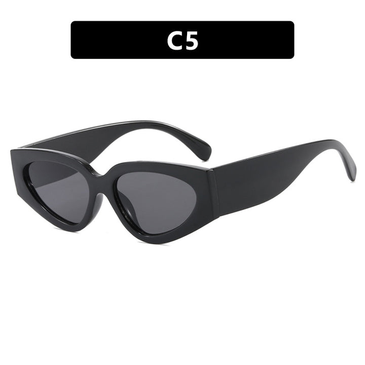 Damen Cat-Eye Sonnenbrille mit extravagantem Design und schützendem UV-Filter Karnz