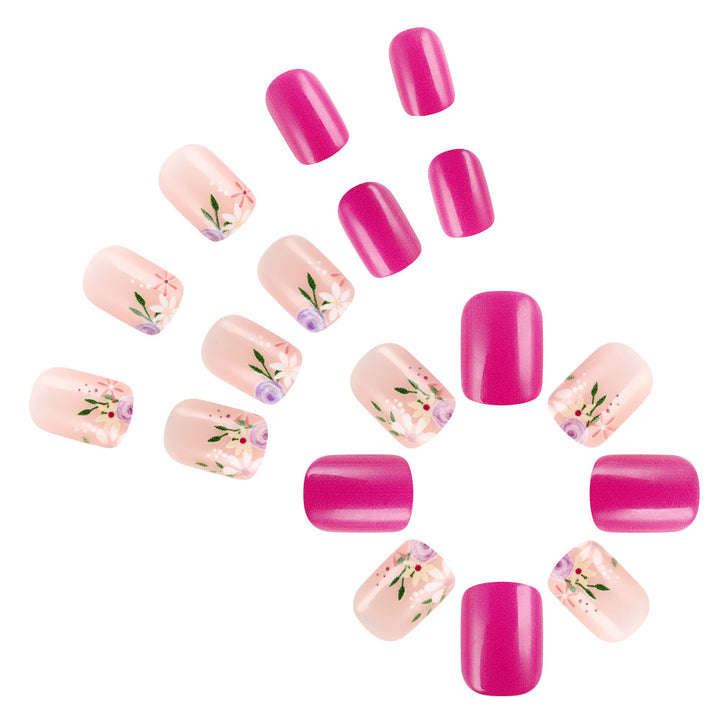 Blumen Design Nagel Kunst Kit Karnz