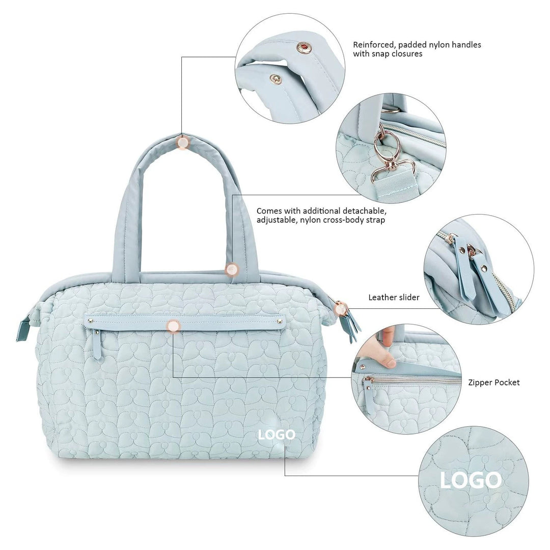 Gepolsterte Reisduffel Tasche Karnz