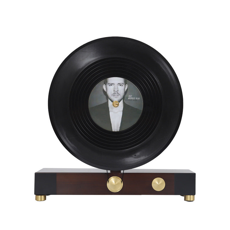 Vintage dekorative Grammophon Skulptur