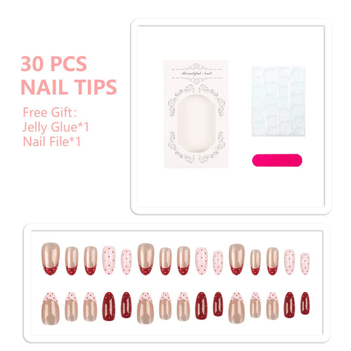 Press-On Nagelspitzen Set