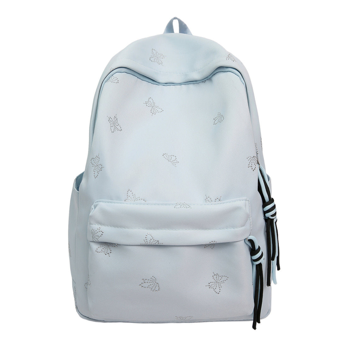 Schmetterlings-Emblem dekorierter Rucksack Karnz