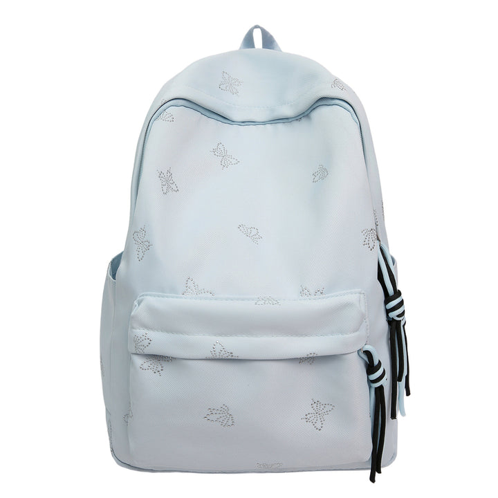 Schmetterlings-Emblem dekorierter Rucksack Karnz