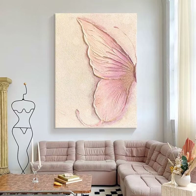 Abstrakte Schmetterling-Canvas-Kunst