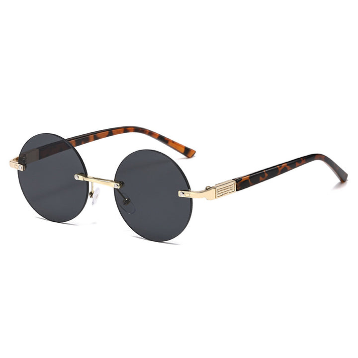 Retro Kreisrahmen Sonnenbrille