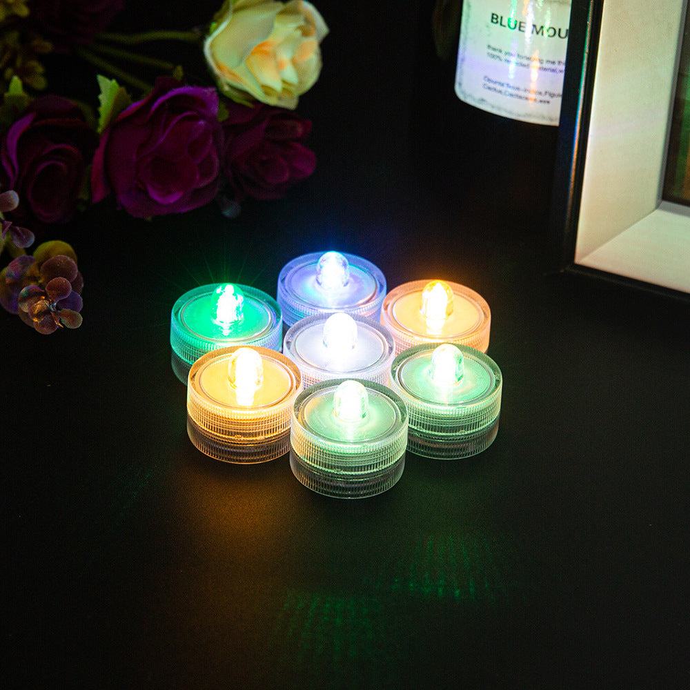 Wasserdichtes batteriebetriebenes schwebendes LED-Teelicht-Set