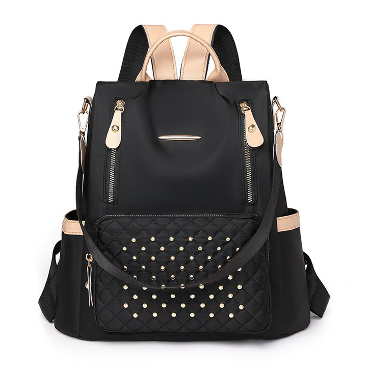 Modischer Mehrfachtaschen gesteppter Rucksack