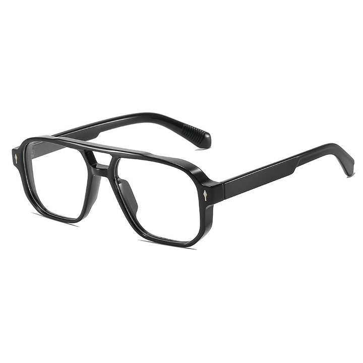 Geometrische Rahmen Sonnenbrille Karnz
