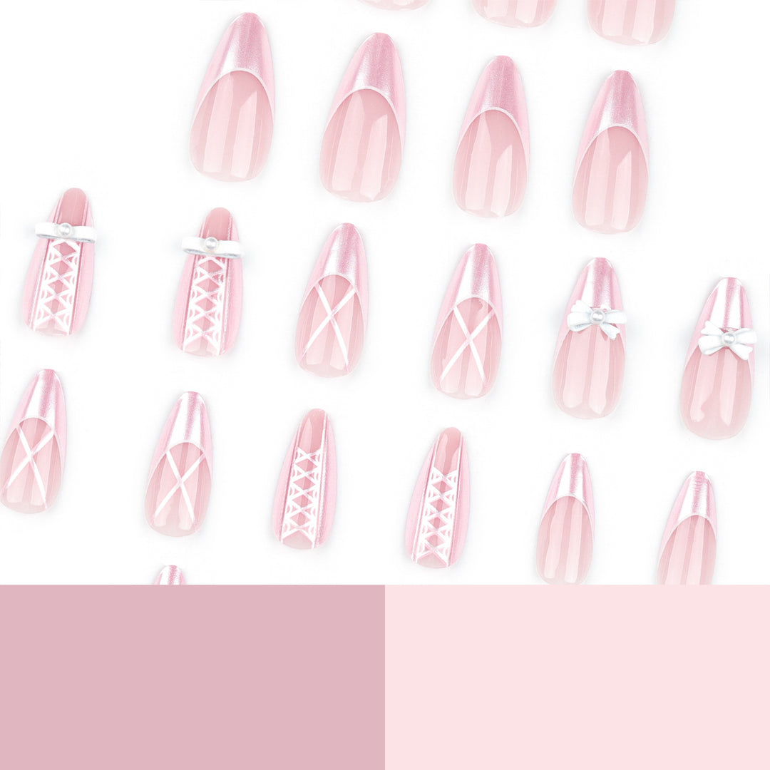 Elegante Nagelkunstverlängerungen Karnz