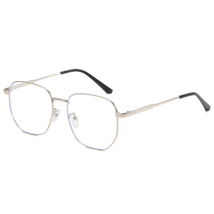 Damen Modische Brille im modernen Schild-Design Karnz