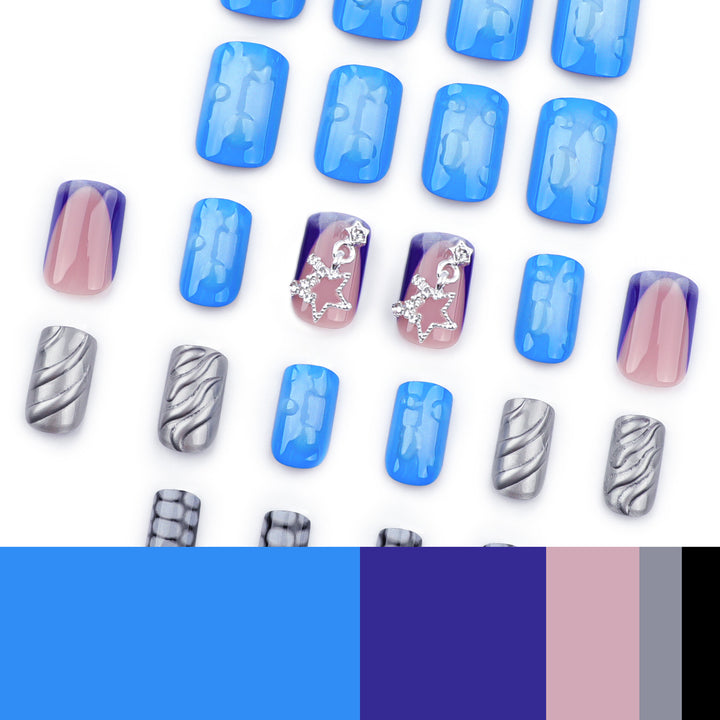 Kreative Nagelverlängerungen mit einzigartigem 3D-Design Karnz