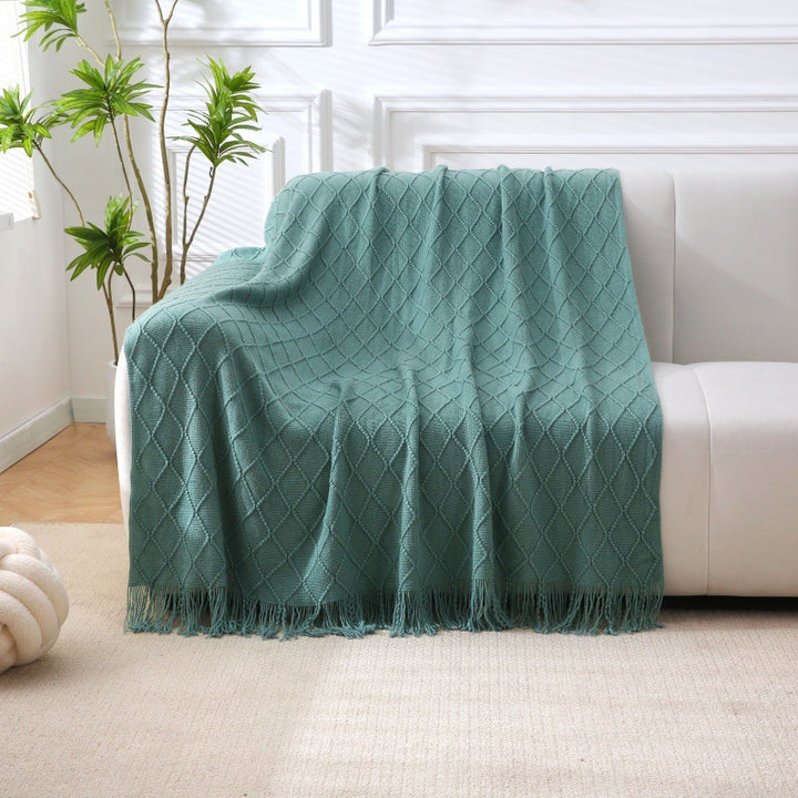 Kuschelige elegante Wurfdecke