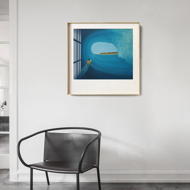 Geteilte Küstenlandschaft Wandkunst