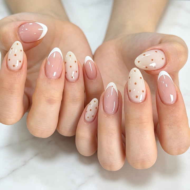 Kreative Pünktchen Press-On Nagelspitzen Karnz