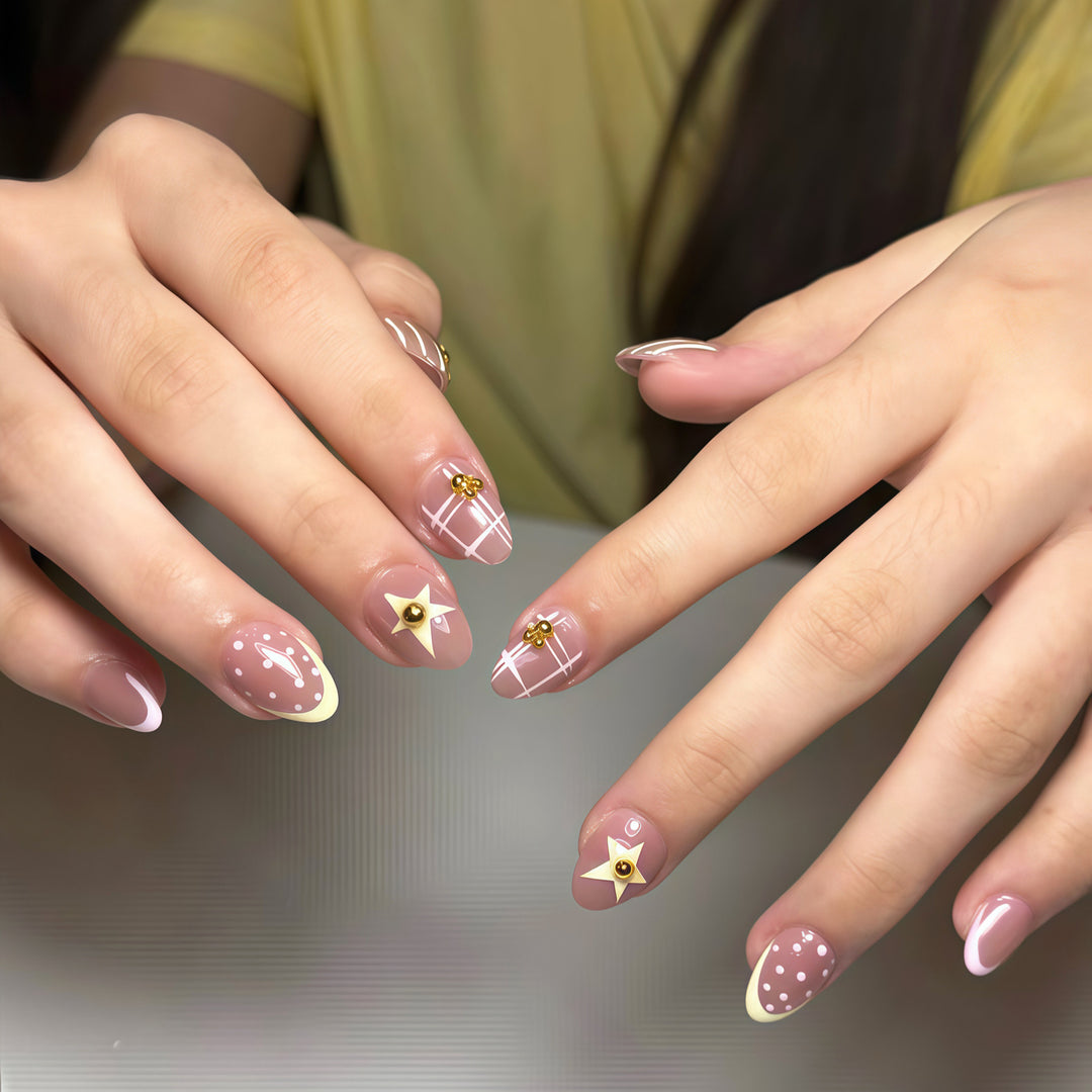 Dekoratives Nagelkunst Press-On Set 1790746018