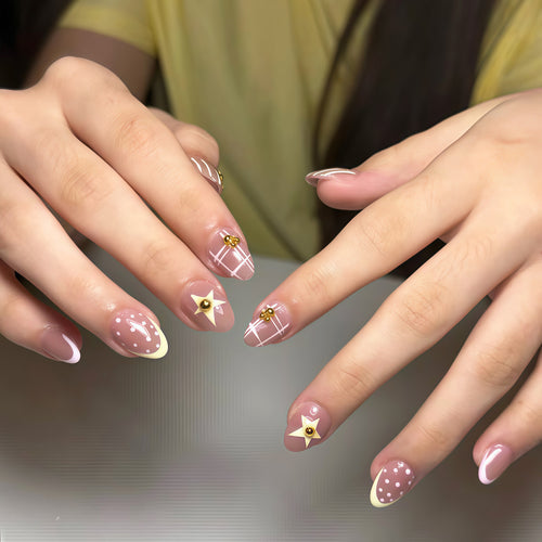 Dekoratives Nagelkunst Press-On Set 1790746018
