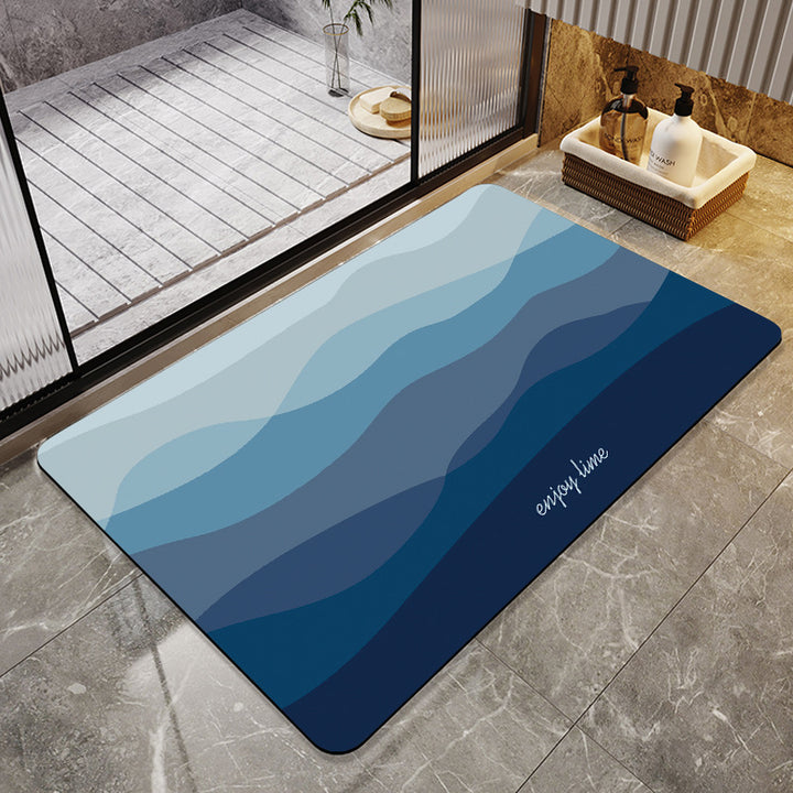 Inspirierender Badezimmer-Bodenmatte Karnz