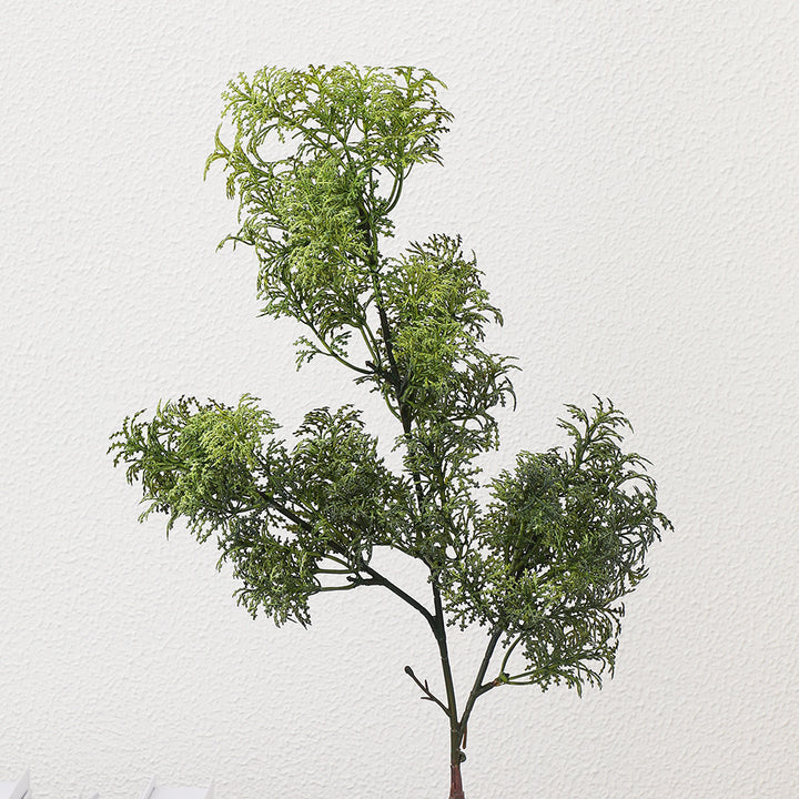 Künstlicher Blütenzweig mit filigranen lila Blüten Karnz