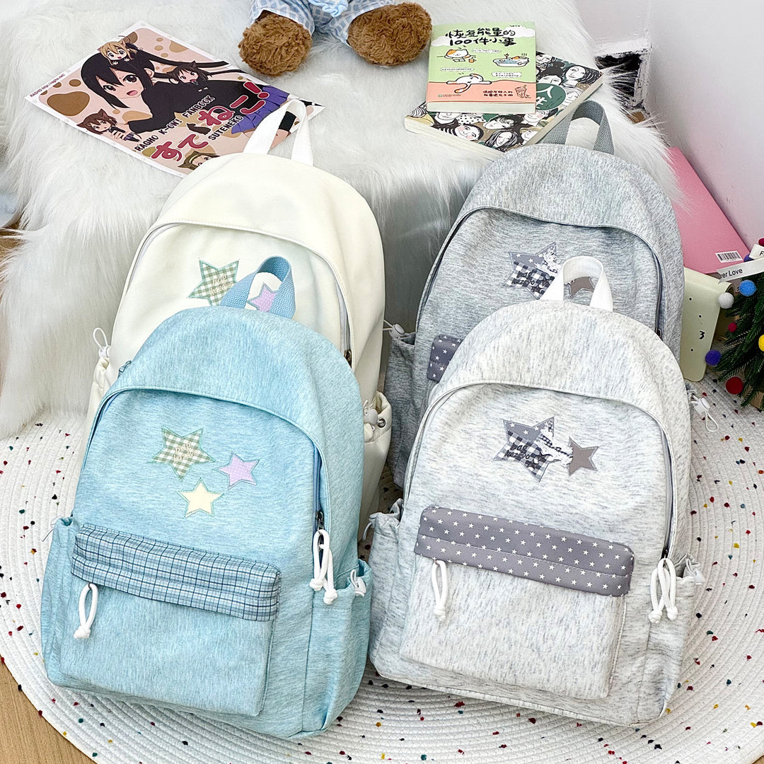 Stylischer, mit Sternen verzierter Rucksack Karnz