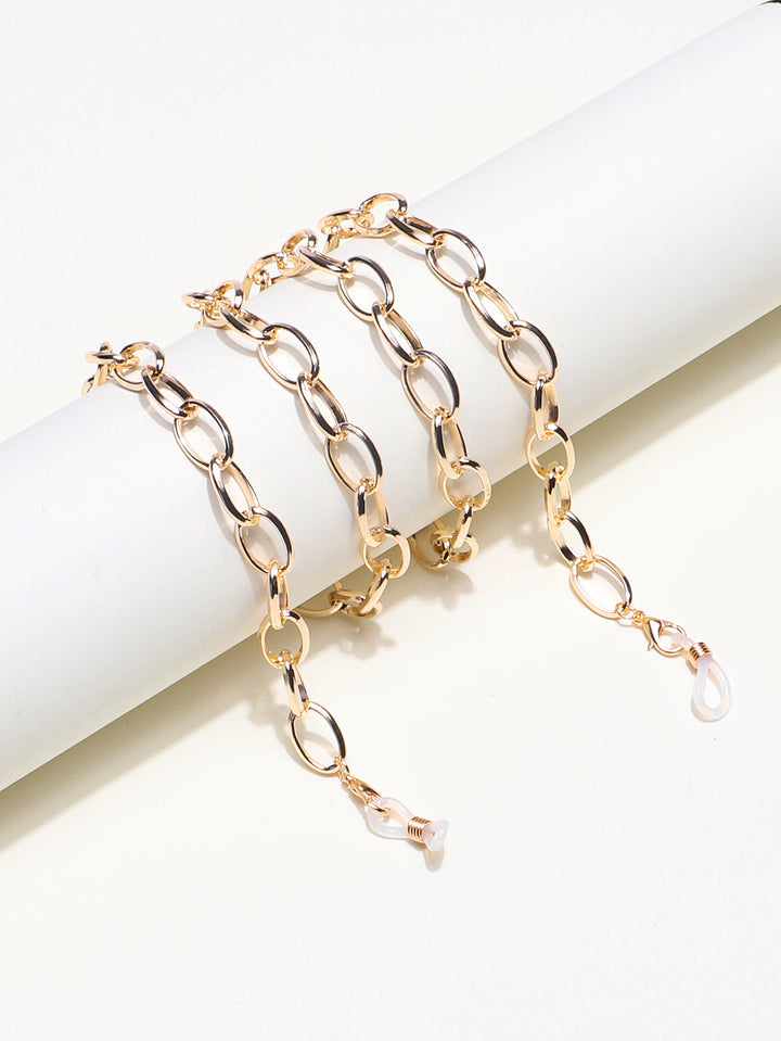 Chunky Metall Brillen Kette Karnz