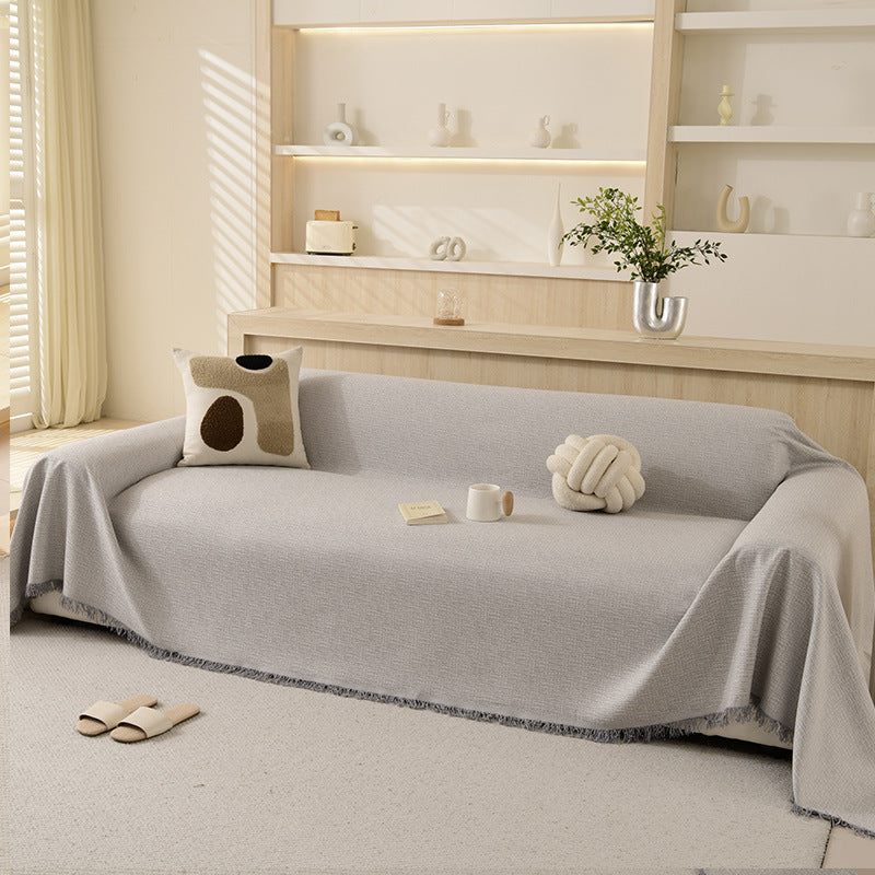 Gemütliche Fleece-Sofa-Wurfdecke