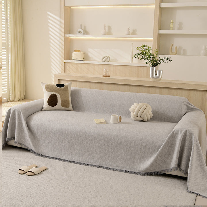 Gemütliche Fleece-Sofa-Wurfdecke