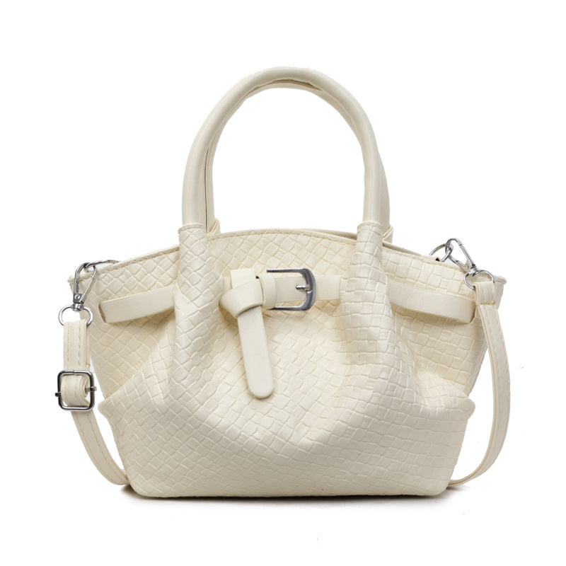 Stylish Woven Structured Handbag Karnz