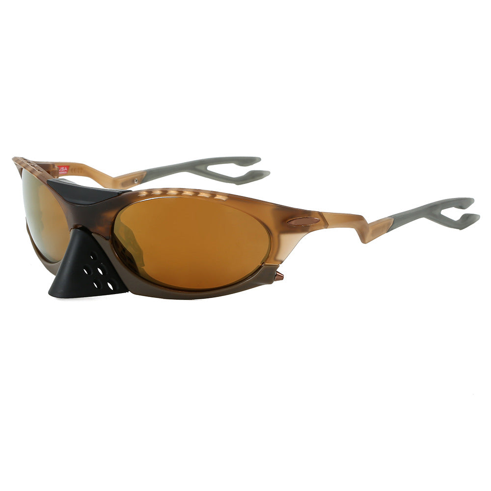 Damen Sportliche Multifunktions-Sonnenbrille Karnz