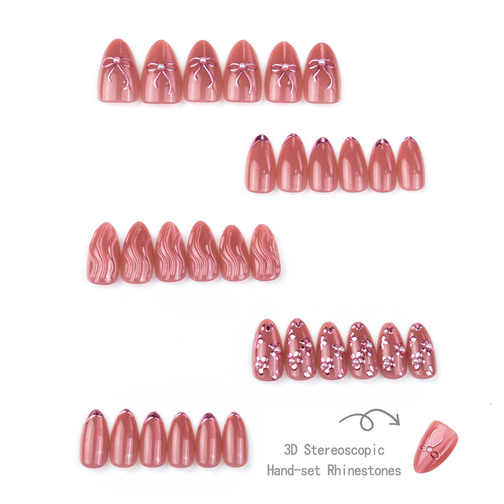 Premium dekorative Nagelspitzen-Set
