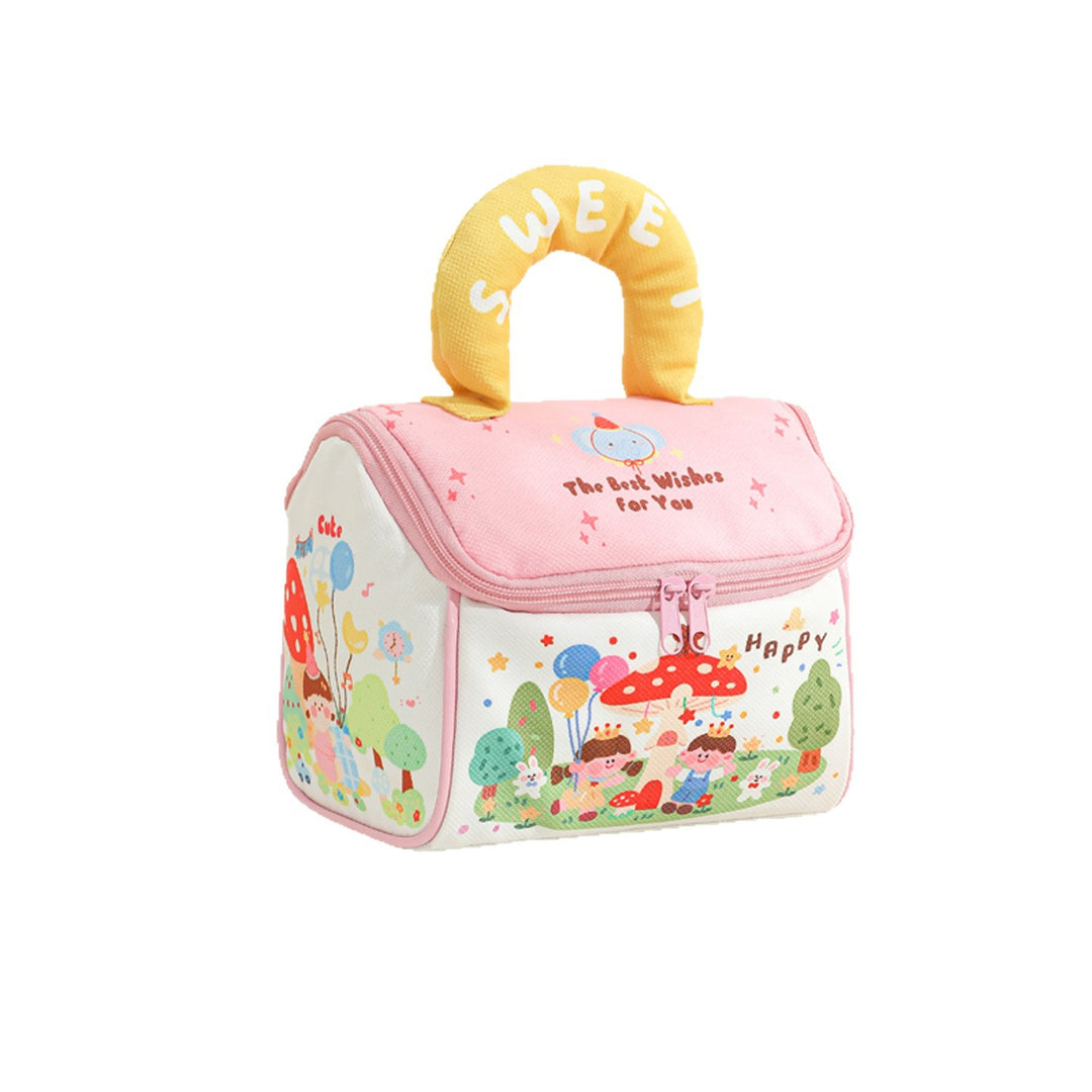 Niedliche Themenisolierte Lunch Tasche