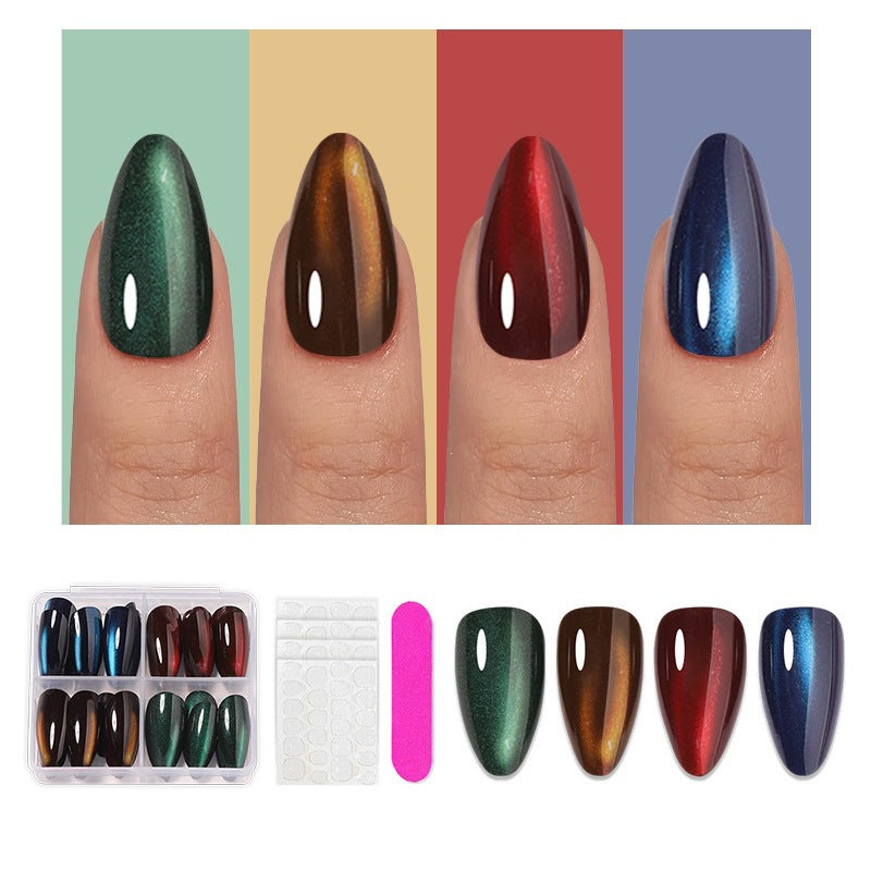 Nageldesignset mit glänzendem, seidigem Finish Karnz