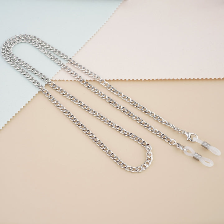 Stylischer silberner Brillenhalter Karnz