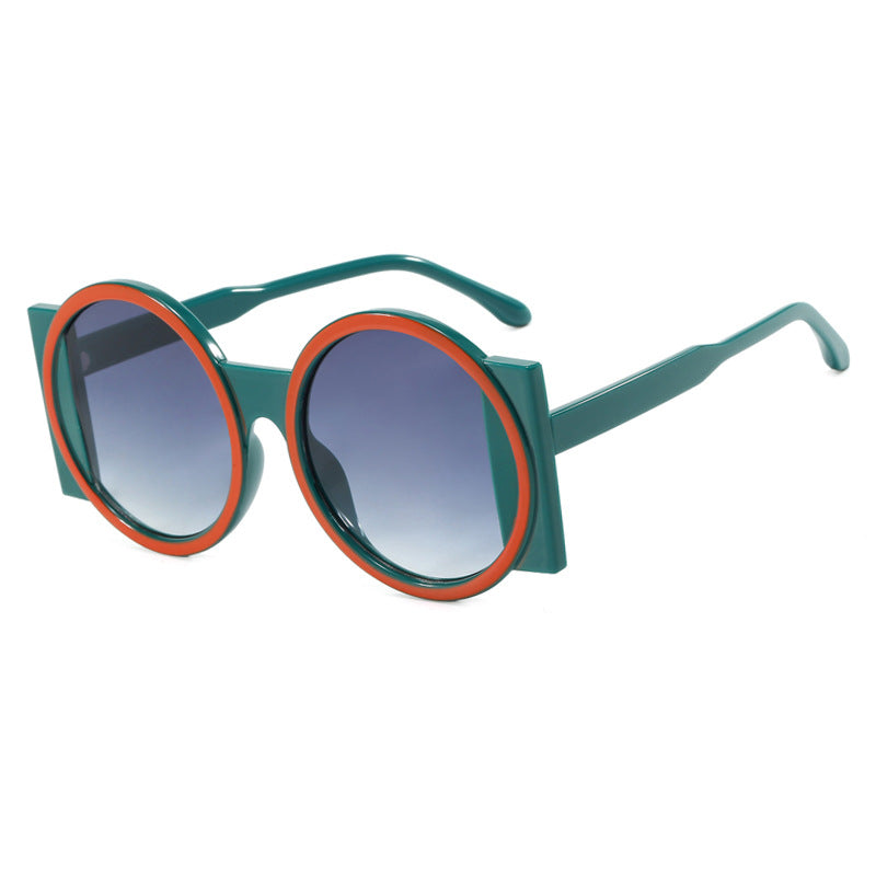 Damen oversized Sonnenbrille mit eckigem Rahmen und UV-Schutz Karnz
