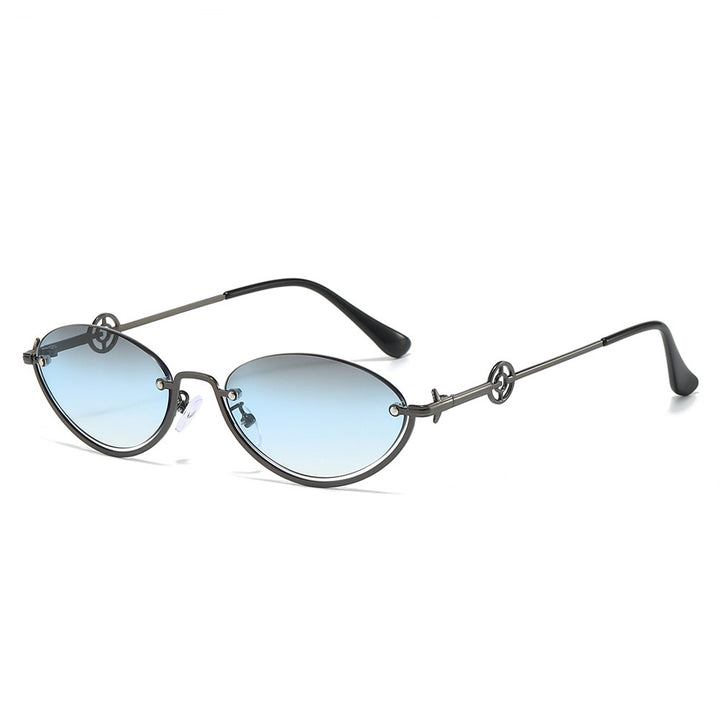 Elegante Katzenauge Verschreibung Brille Karnz