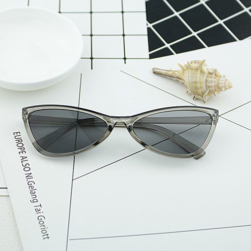 Damen geometrische Designer-Sonnenbrille im modernen Look Karnz