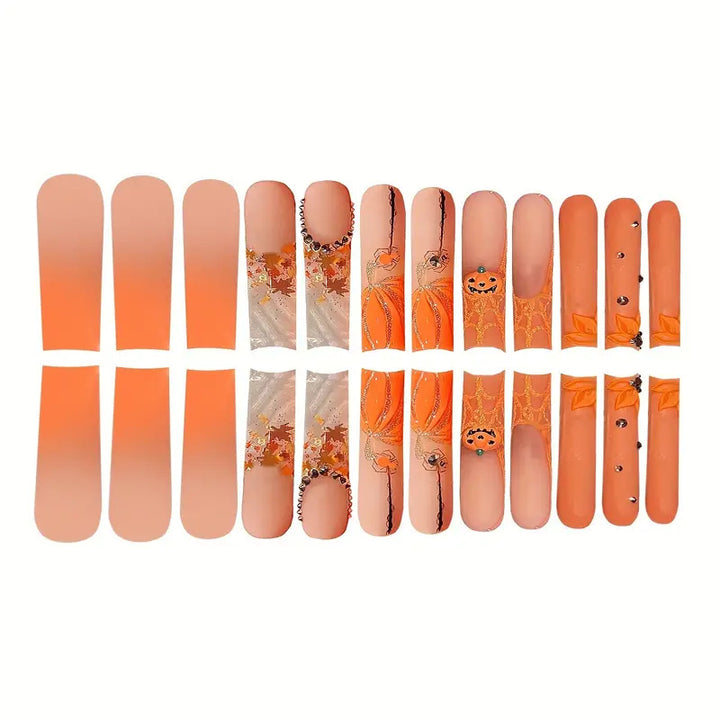 Saisonales Themen-Press-On-Nagelkunst-Set Karnz