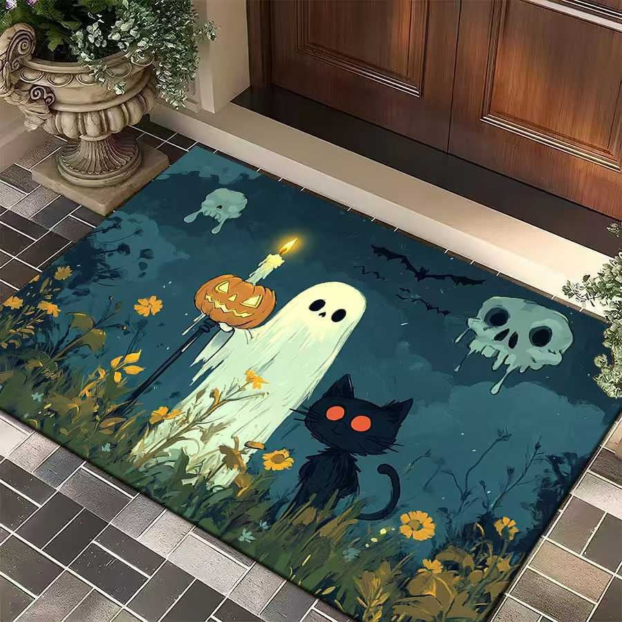 Halloween-Themed Dekorativer Eingangsteppich Karnz