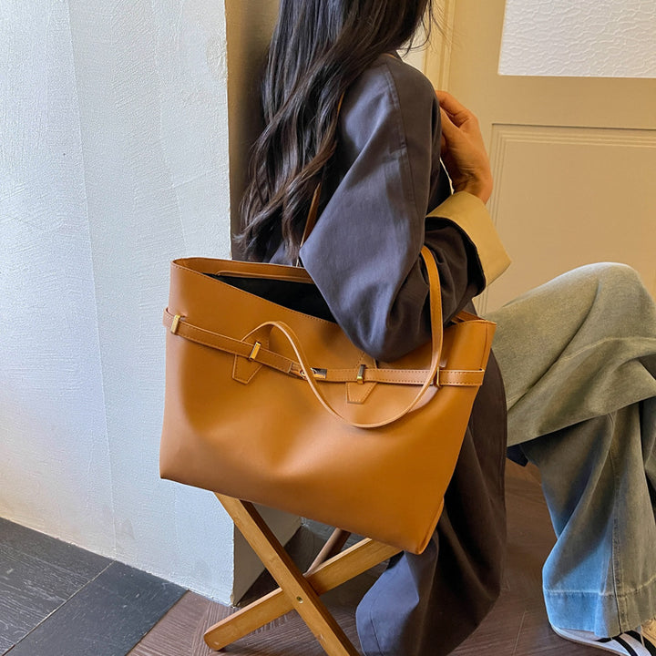 Elegante Strukturierte Tragetasche