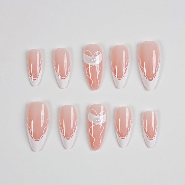Premium dekoratives Press-On Nagelkunst Set